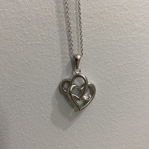 Double Heart necklace